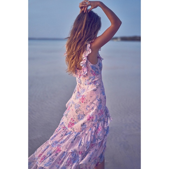 LoveShackFancy Floral Ruffle Dress β‘ - Picture 6 of 16